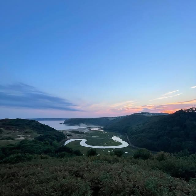 Perfect shot — padel on the Gower peninsula